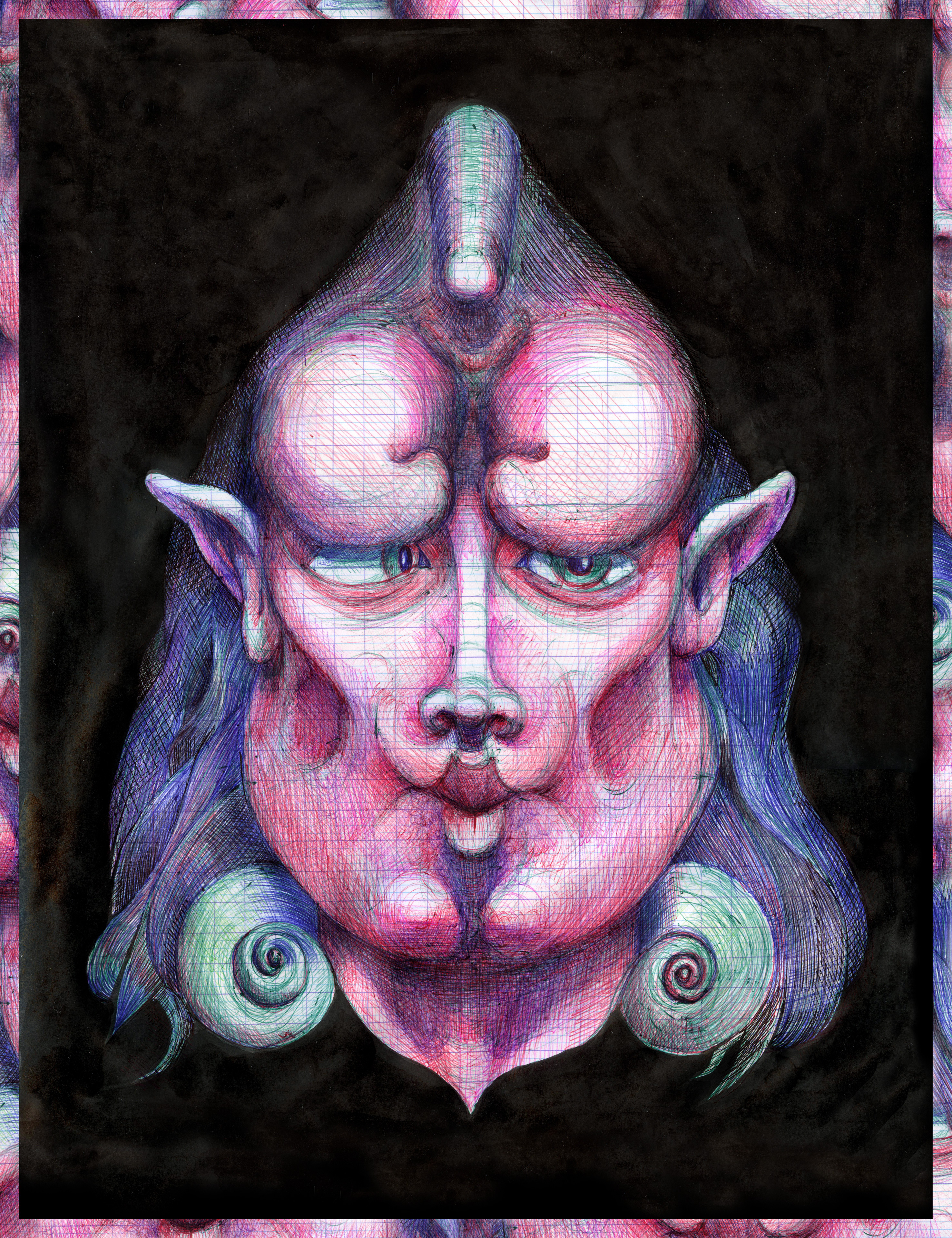 Portrait pour traits