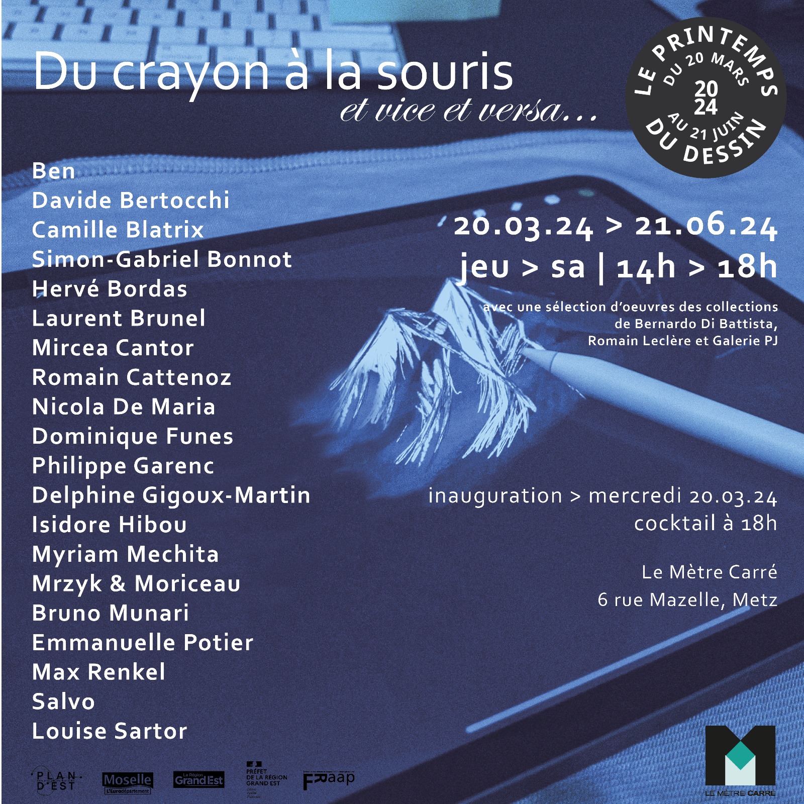 Du crayon à la souris et vice-versa…